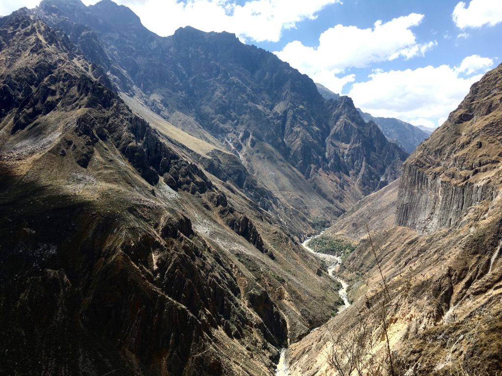 View point of Colca Canyon, Peru Colca Canyon Peru